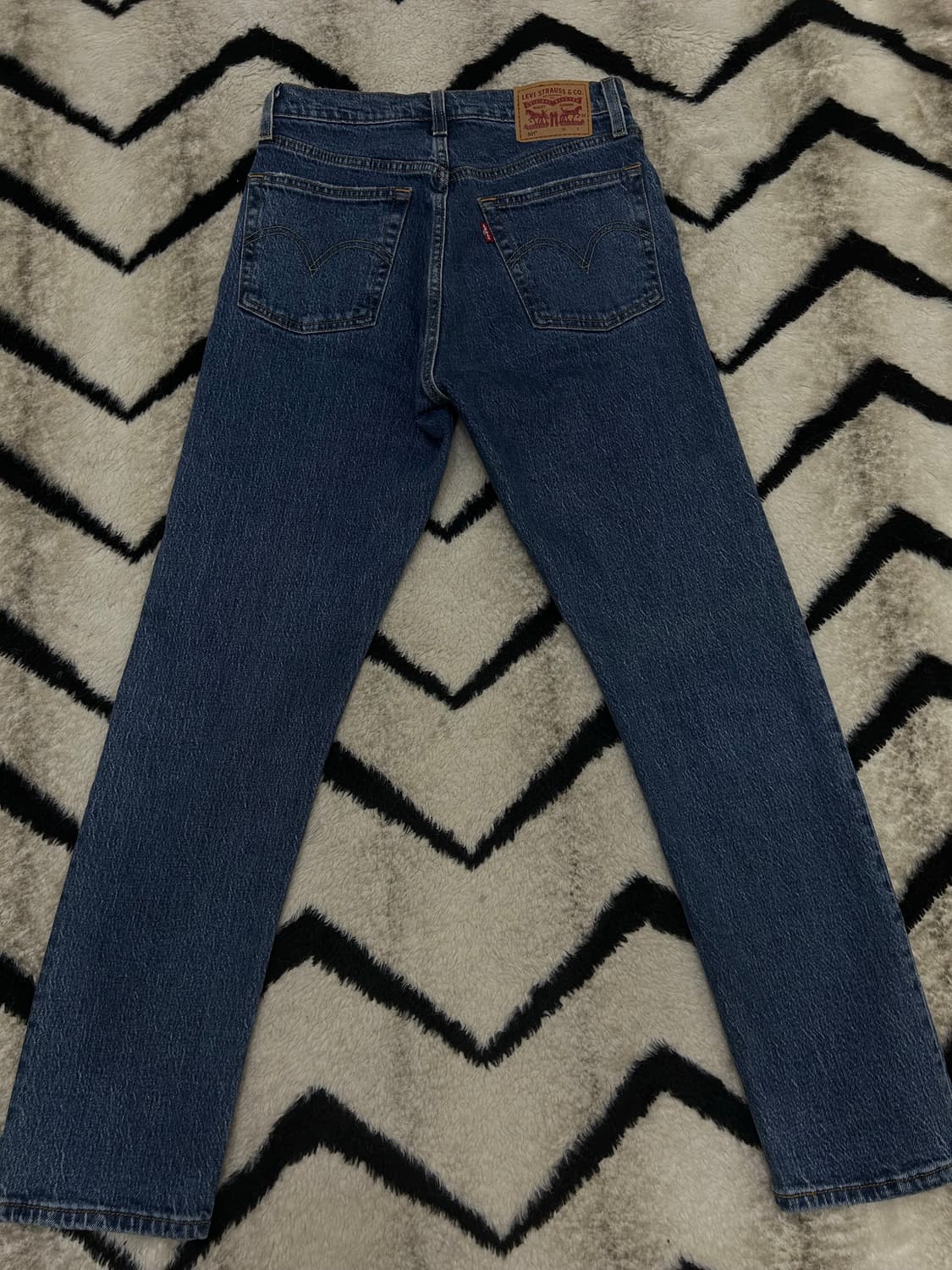 [25]리바이스501 데님팬츠/중청/약스판 상품이미지3