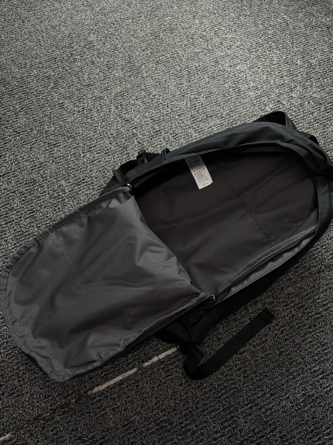 나이키 헤이워드 스트링 빅로고 백팩 블랙 1831 상품이미지4