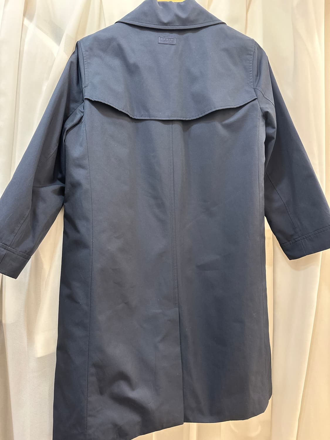 KEITH LONDON 네이비색 코트 상품이미지4