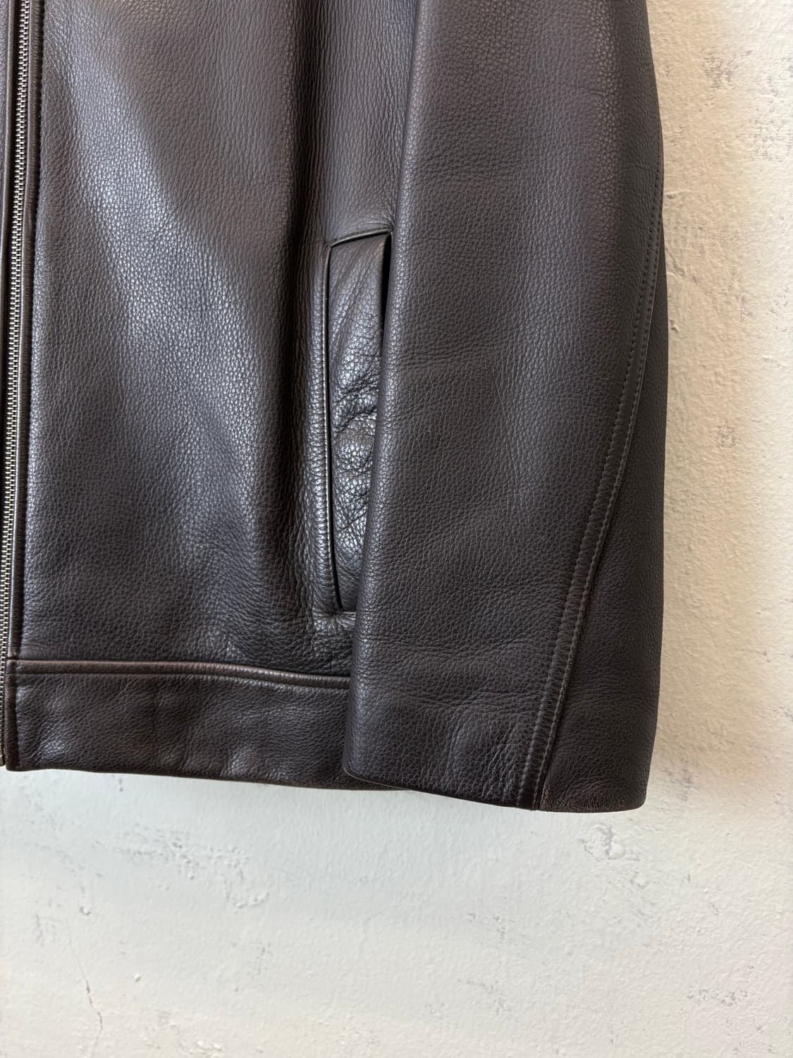 리바이스 소가죽 빈티지 레더 자켓 브라운 상품이미지3