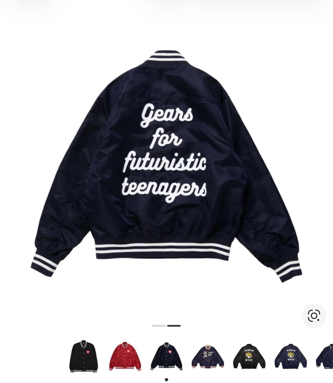 휴먼메이드 바시티 네이비 XXL 상품이미지2