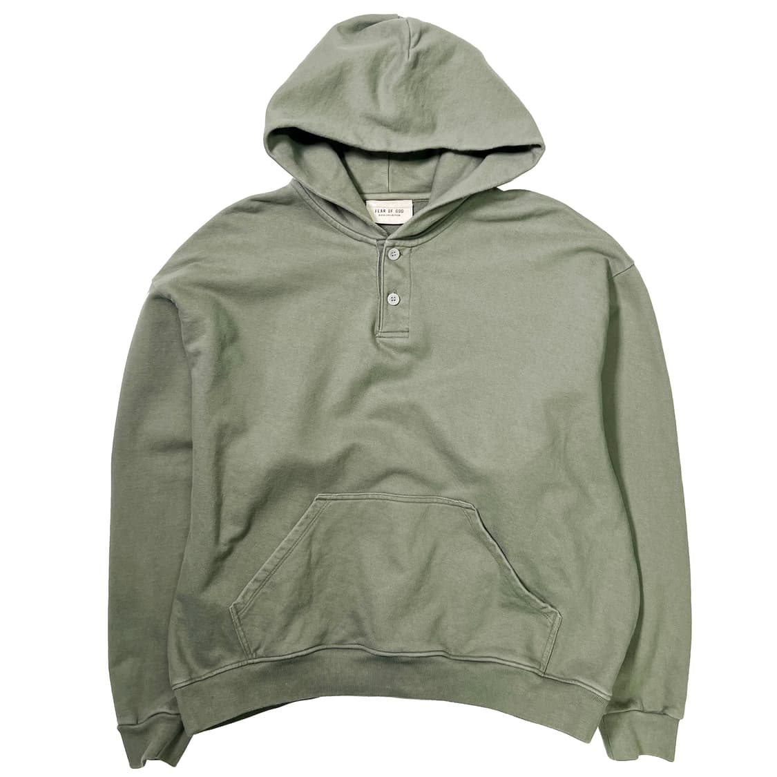 피어오브갓 식스컬렉션 에브리데이 헨리 후드티 그린 (M) 상품이미지1