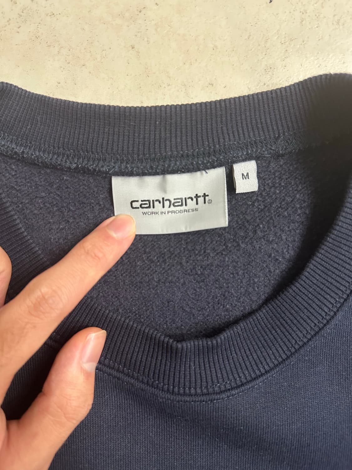 carhartt wip 칼하트 윕 컬러블록 맨투맨 상품이미지3