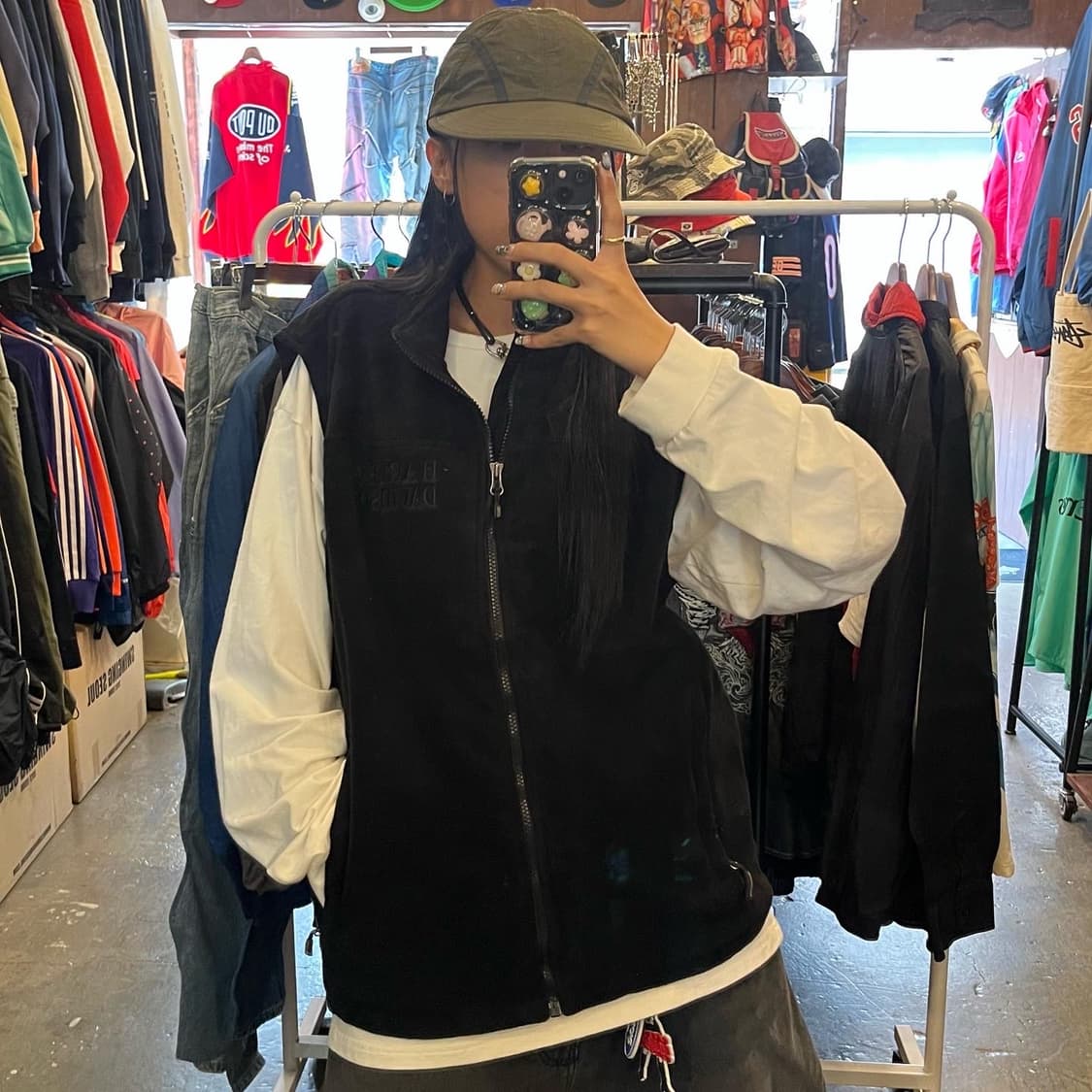 할리데이비슨 Fleece Skull Vest 상품이미지7