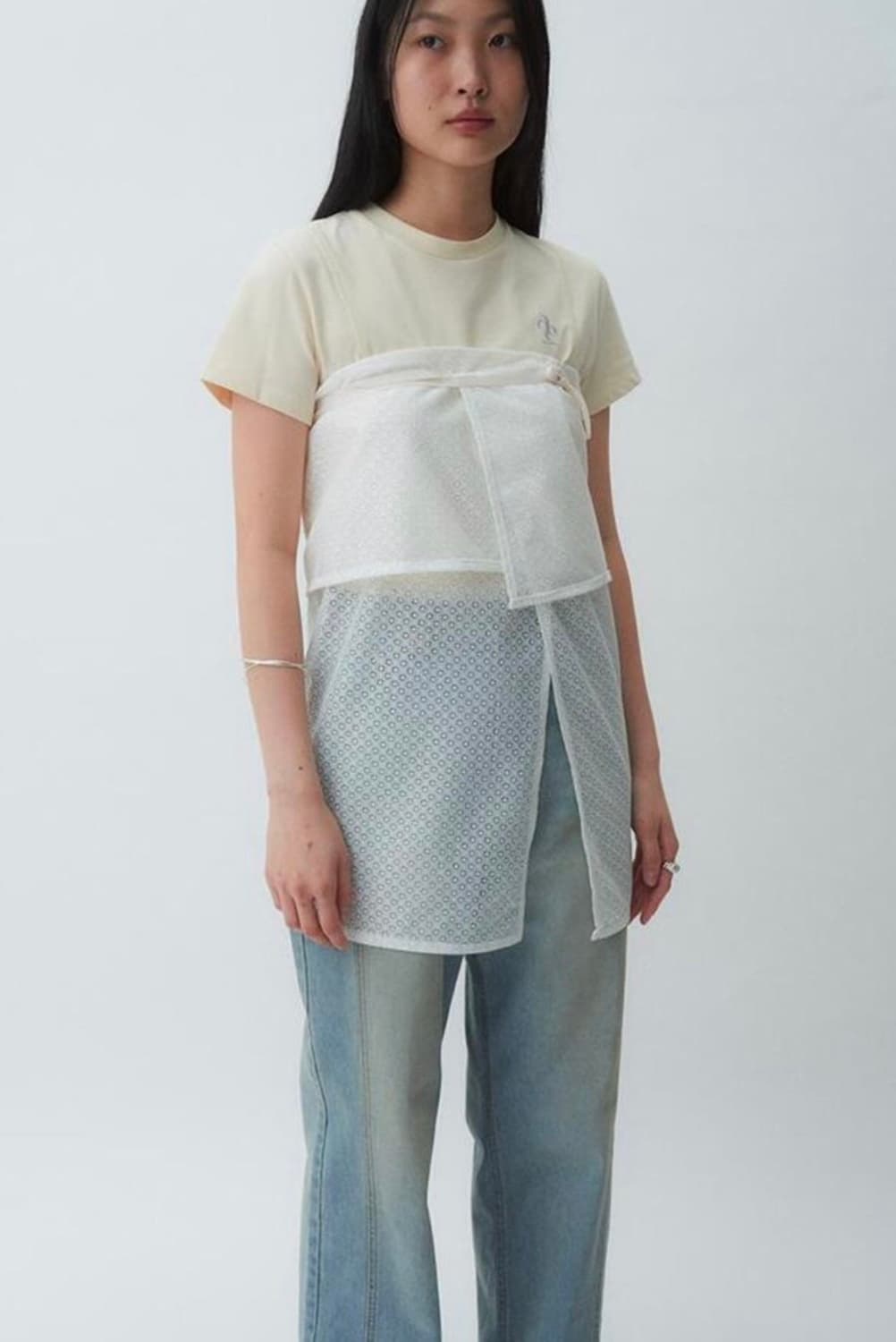 OSTHE 오스더 layer skirt 레이어드 스커트 상품이미지3