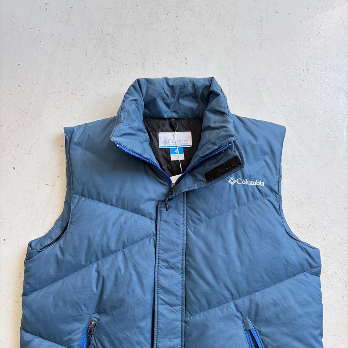 컬럼비아 빈티지 구스다운 조끼패딩 XL 상품이미지2