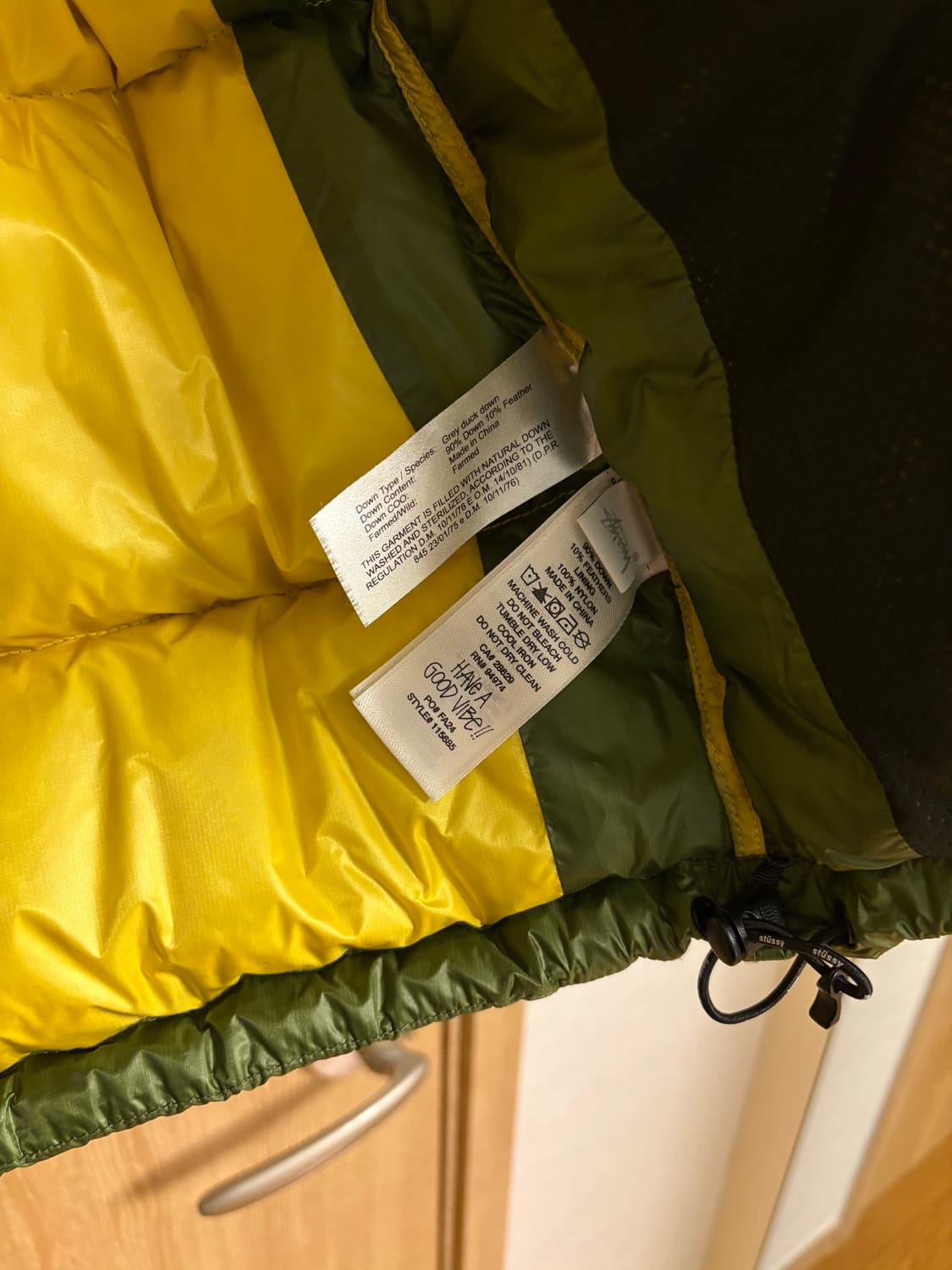 스투시 마이크로 립스탑 다운 파카 올리브 상품이미지6