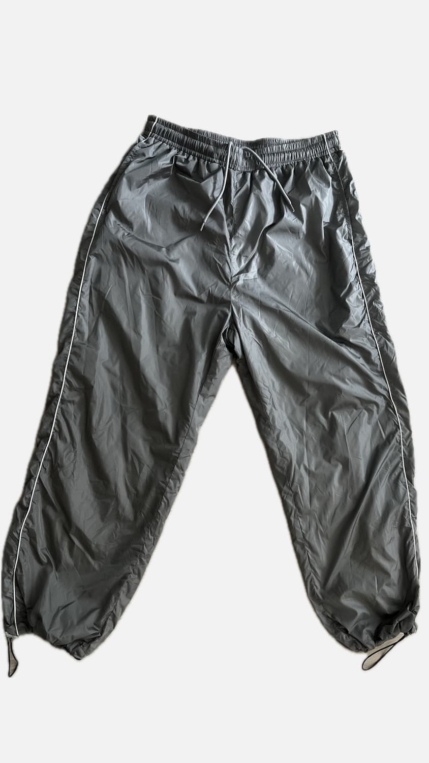 [L] 제네럴아이디어 나일론 와이드 팬츠 상품이미지1