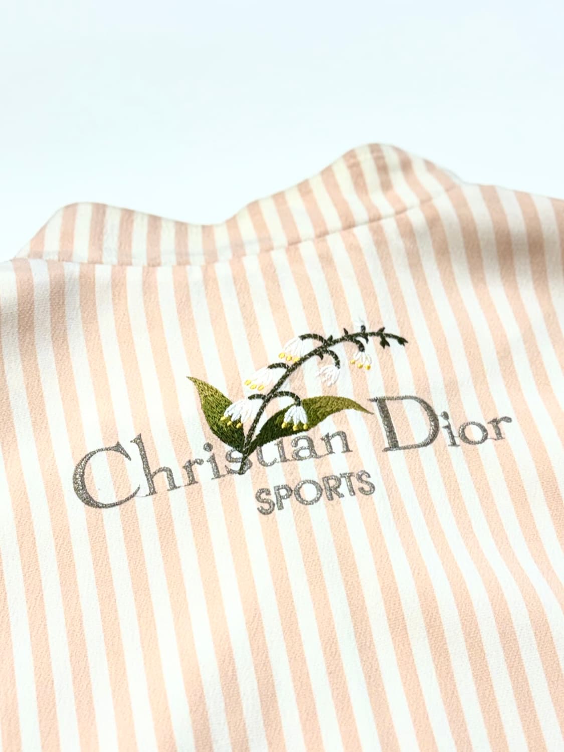 Christian Dior 디올 스포츠 베이비 핑크 스트라이프 집업 자켓 상품이미지6