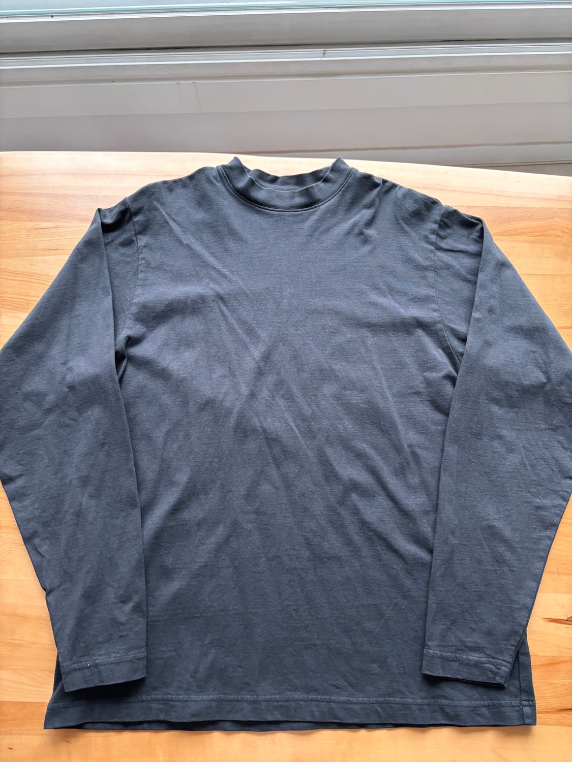 YEEZY GAP 모크넥 롱슬리브 블랙 S 상품이미지10