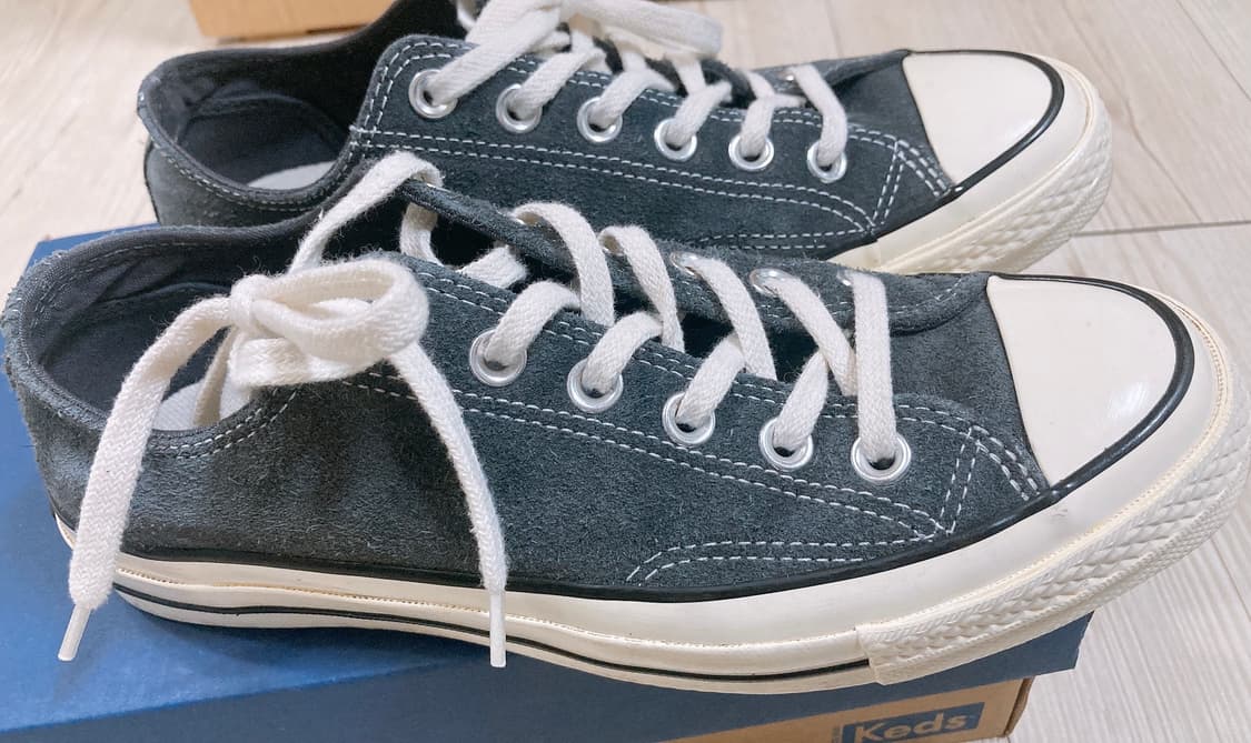 컨버스 척 테일러 로우 스웨이드 240mm 상품이미지3