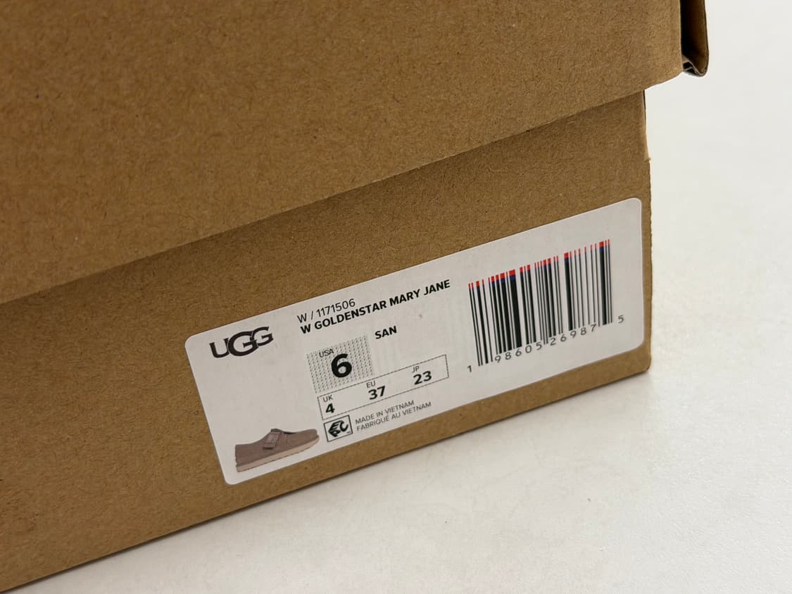 어그 골드스타 메리제인 샌드베이지 230 (6사이즈) 팝니다 상품이미지8