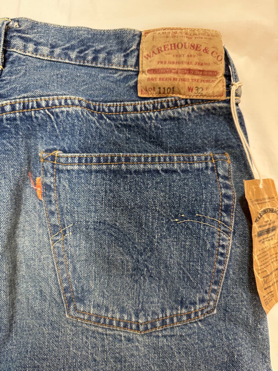 웨어하우스 1101 2ND 라이트 인디고 32사이즈 상품이미지3