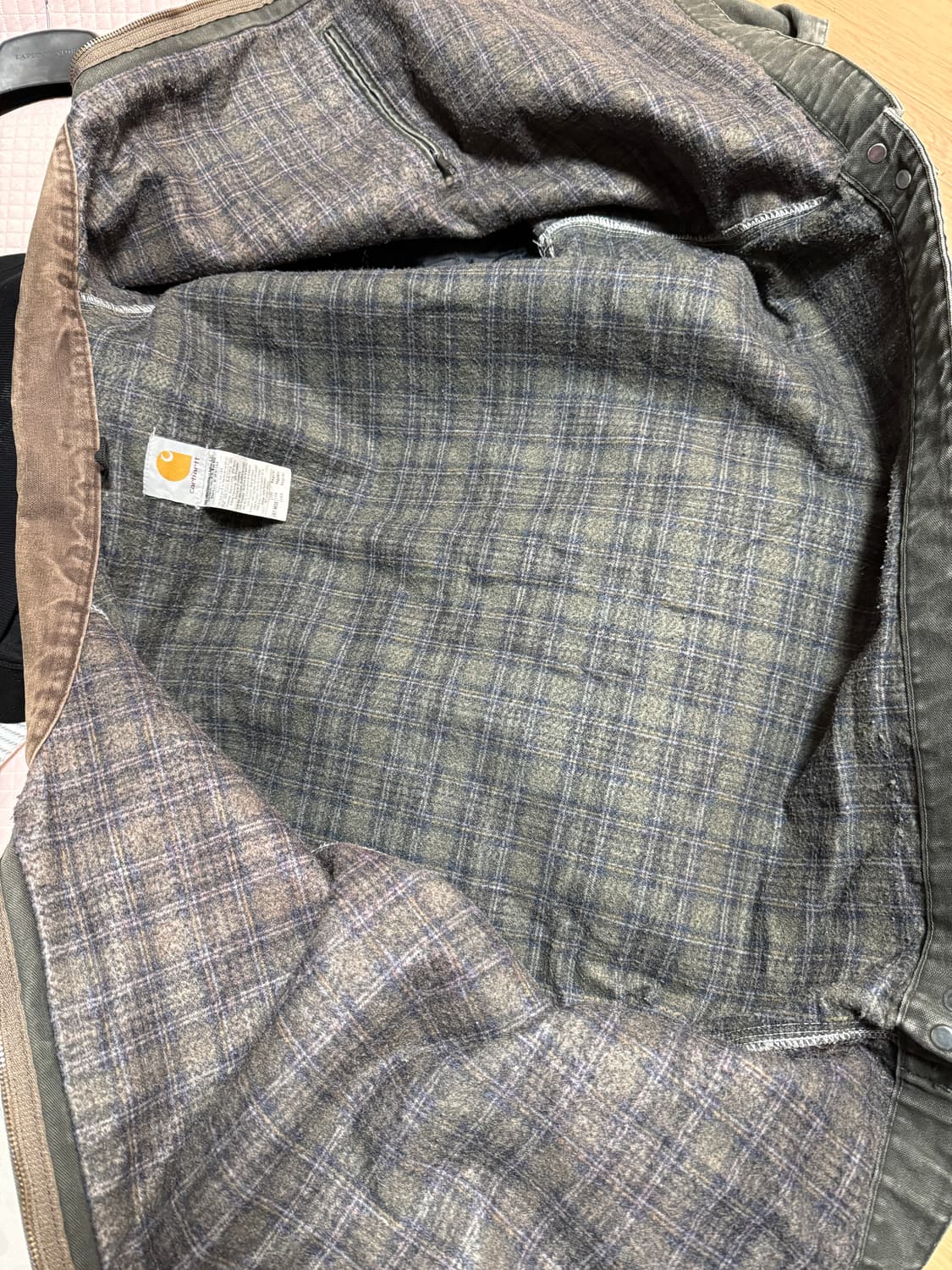 칼하트 디트로이트 자켓 j97 mos 모스 상품이미지5