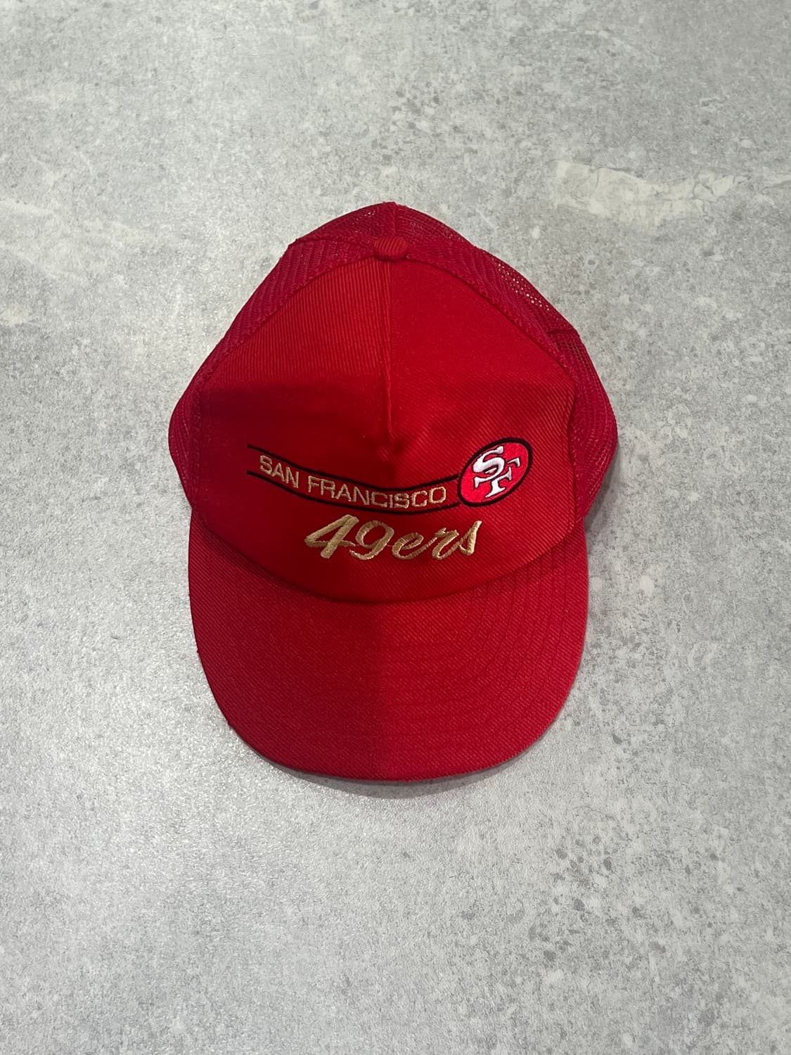 90s San Fransisco 49ers 매쉬 트러커캡 상품이미지2