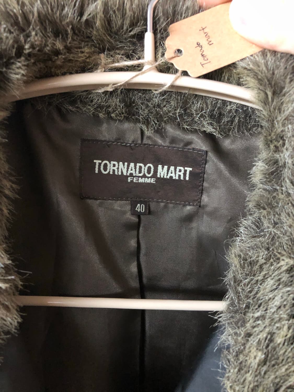 Tornado mart 퍼 코트 40 상품이미지3