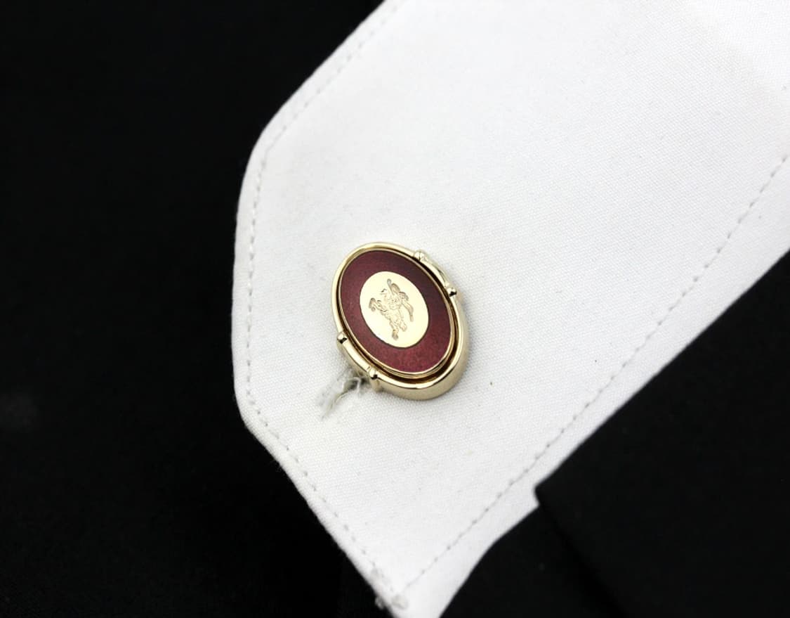 버버리 6cm A+,A등급 명품 넥타이핀 커프스 세트 상품이미지9