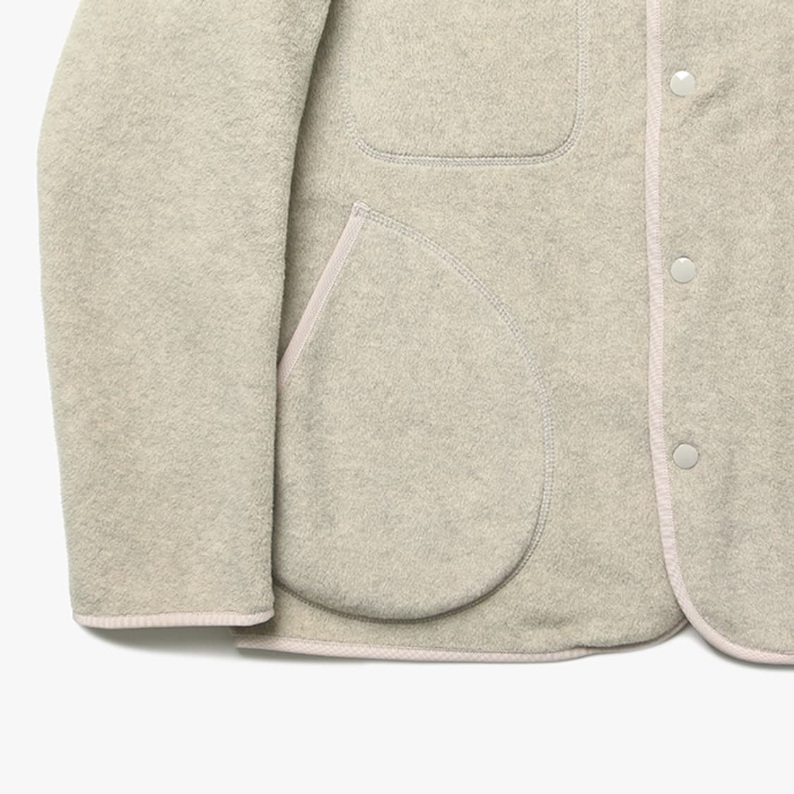  DANTON "Beige Fleece Jacket" 상품이미지3