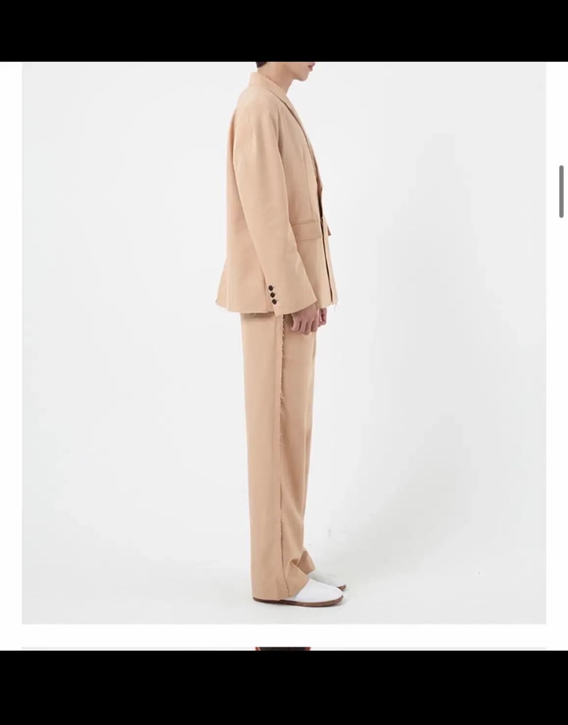 새상품) LUONEER 루오니어 싱글 브레스트 블레이저 자켓 상품이미지6