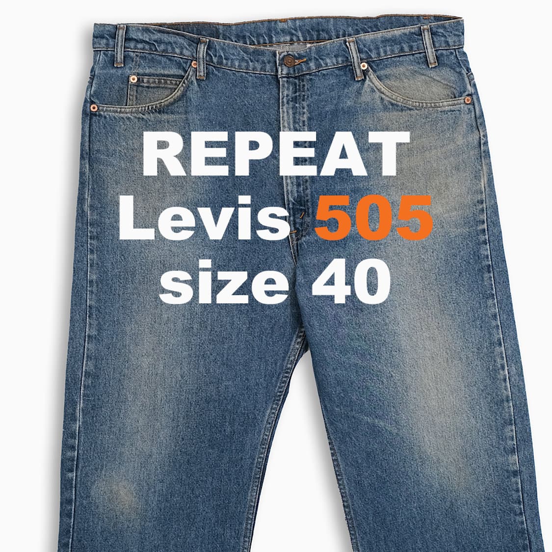 리바이스 505 오렌지탭 중청 90s 40 인치 OR5054231 상품이미지1