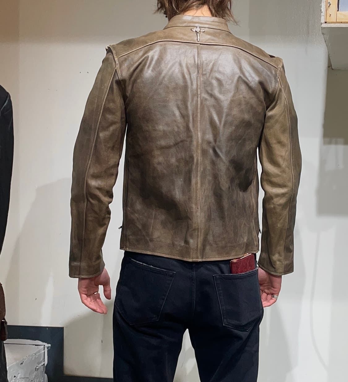 Vintage Real Leather Iron Angel jacket 상품이미지2