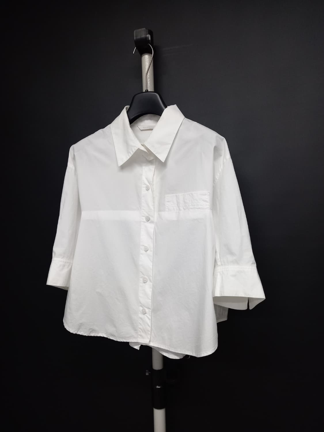 발렌시아 춘하 루즈박시핏 6부5부 남방 블라우스 55.66 상품이미지3