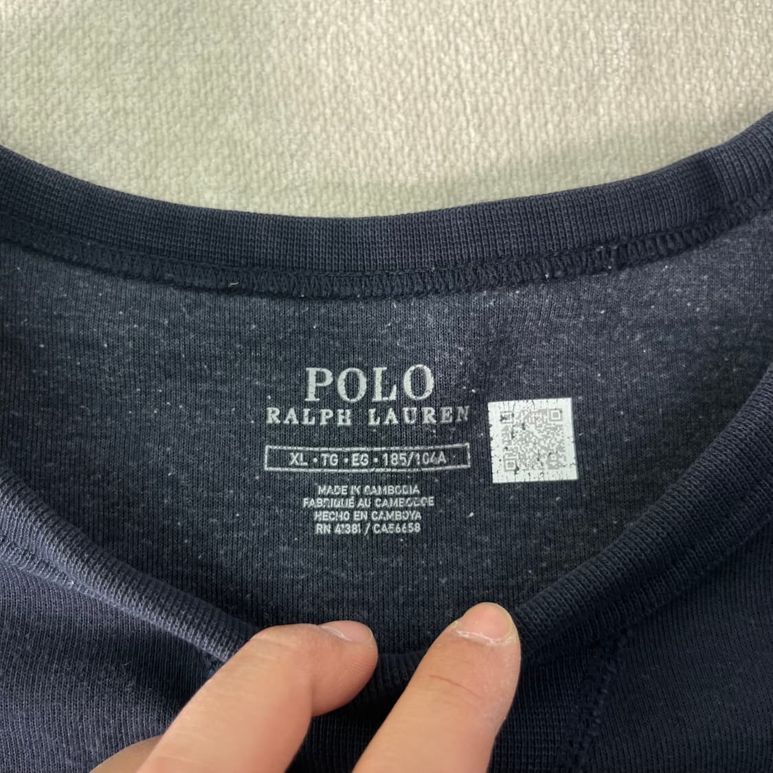 105 폴로랄프로렌 신형 스몰포니 블랙 맨투맨 상품이미지4