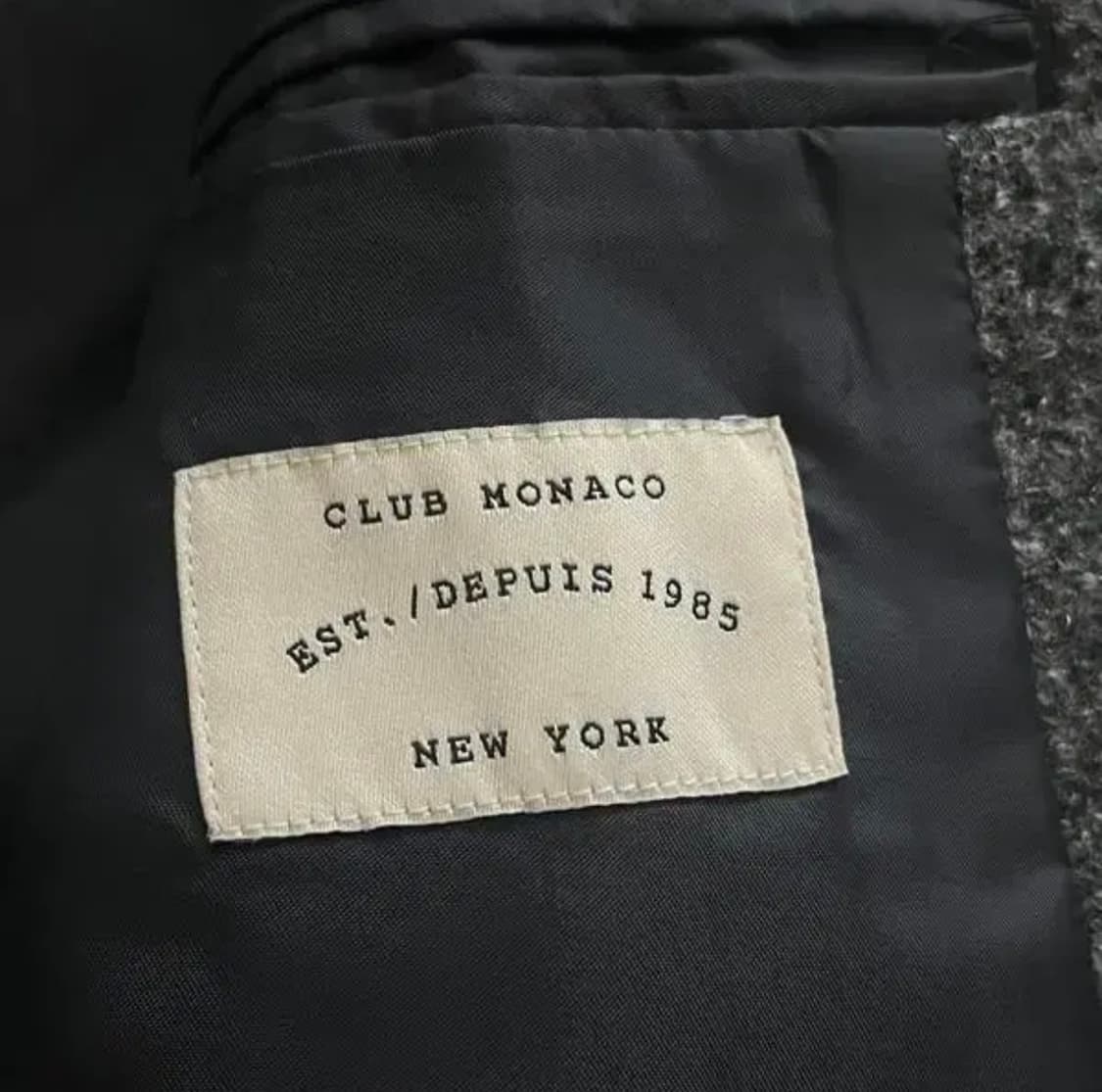 클럽모나코 슬림핏 자켓 95 실루엣 수입 일본 원단 캐주얼 상품이미지3