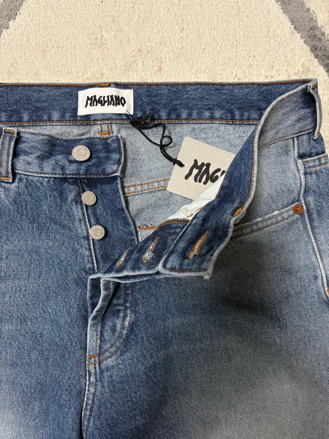 25fw 마리아노 플랫톤 데님 팬츠 magliano 상품이미지3