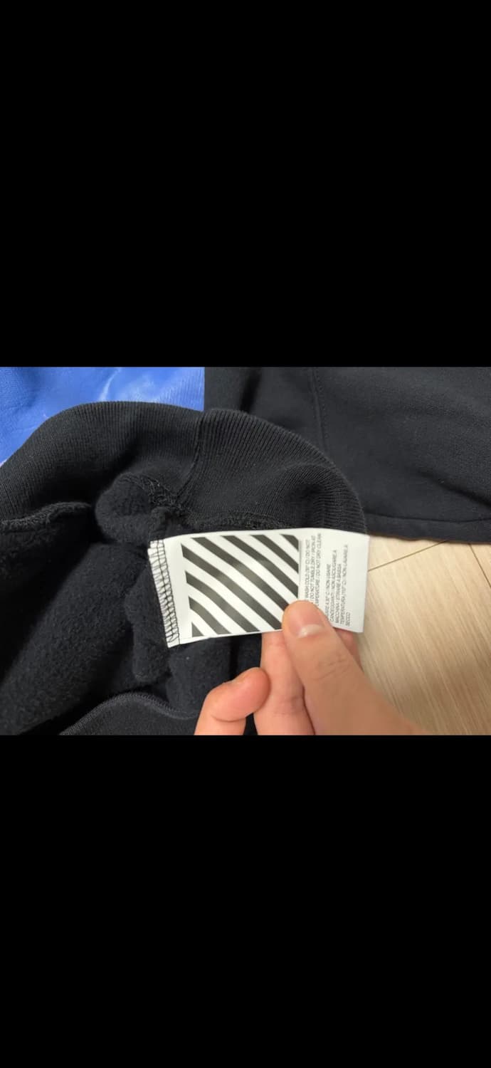 오프화이트 후드티 베르기니 xxs 상품이미지8