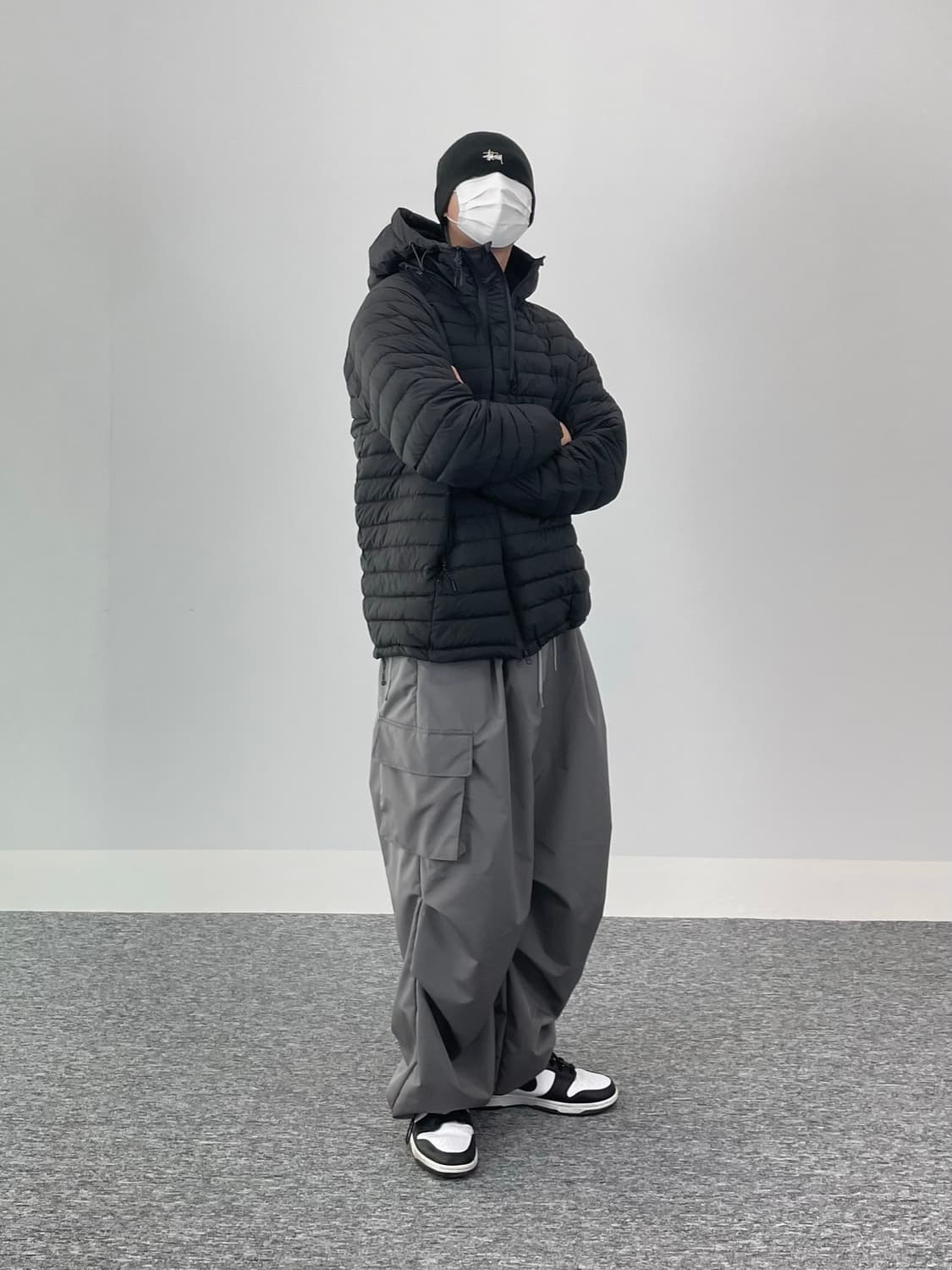 거위 충전재 경량패딩 새상품 상품이미지4