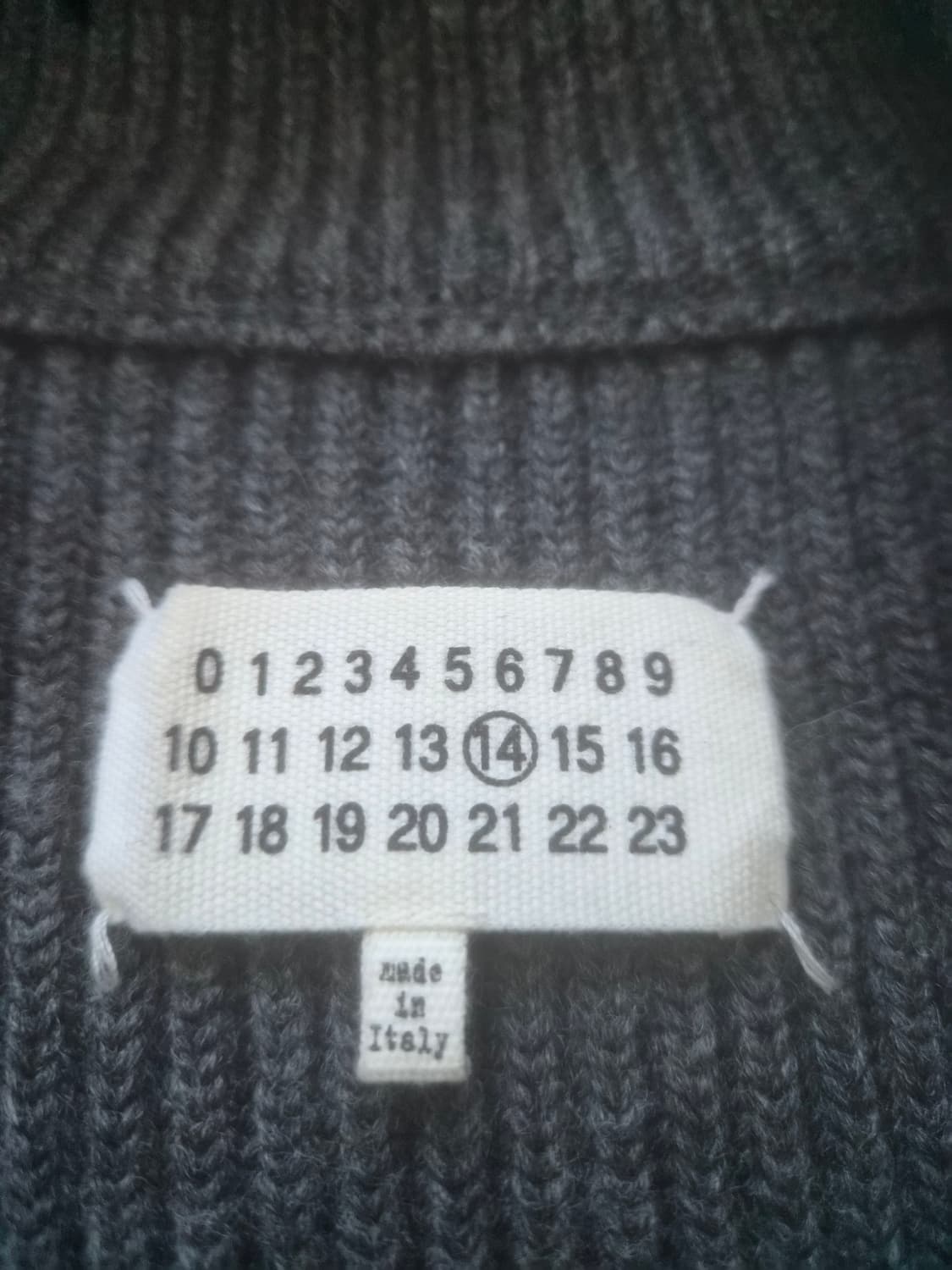 마르지엘라 니트 집업 상품이미지7