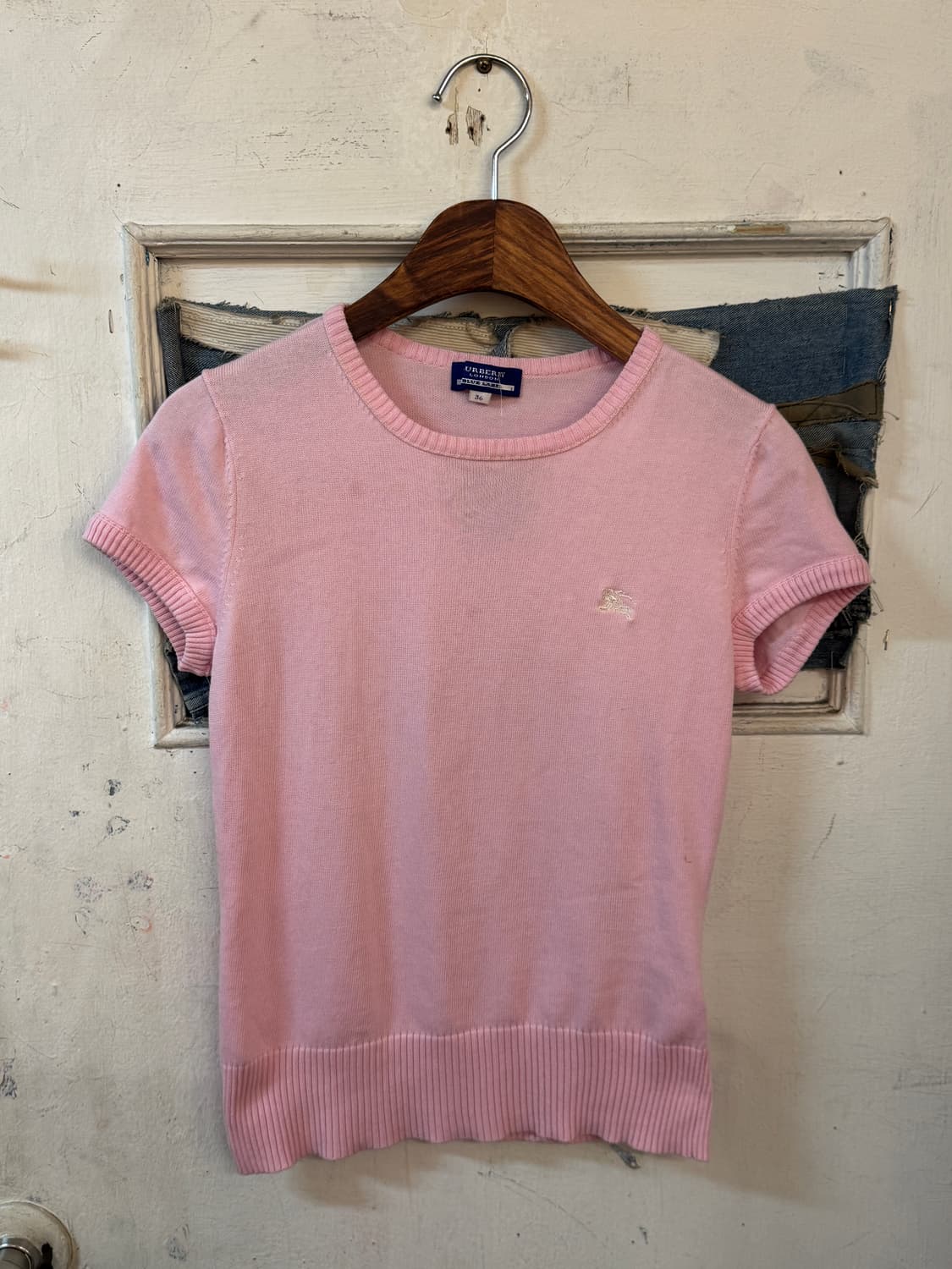 Burberry light-pink short sleeve t-shirt 상품이미지1