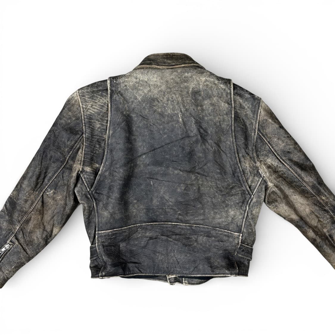 90's 레더 모터사이클 자켓 상품이미지2