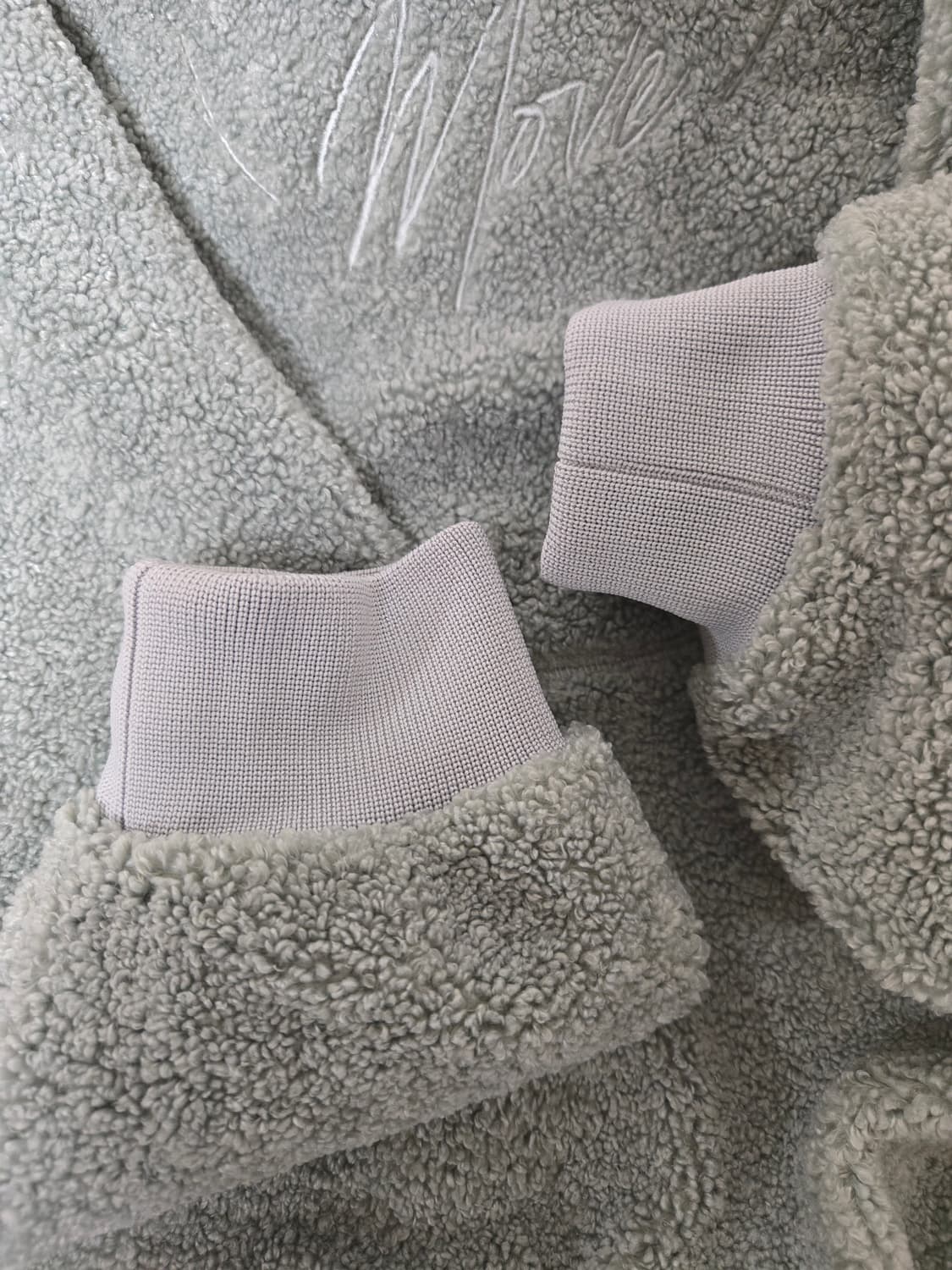 뉴발란스 플리스 후리스 자켓 카키 S사이즈 상품이미지5