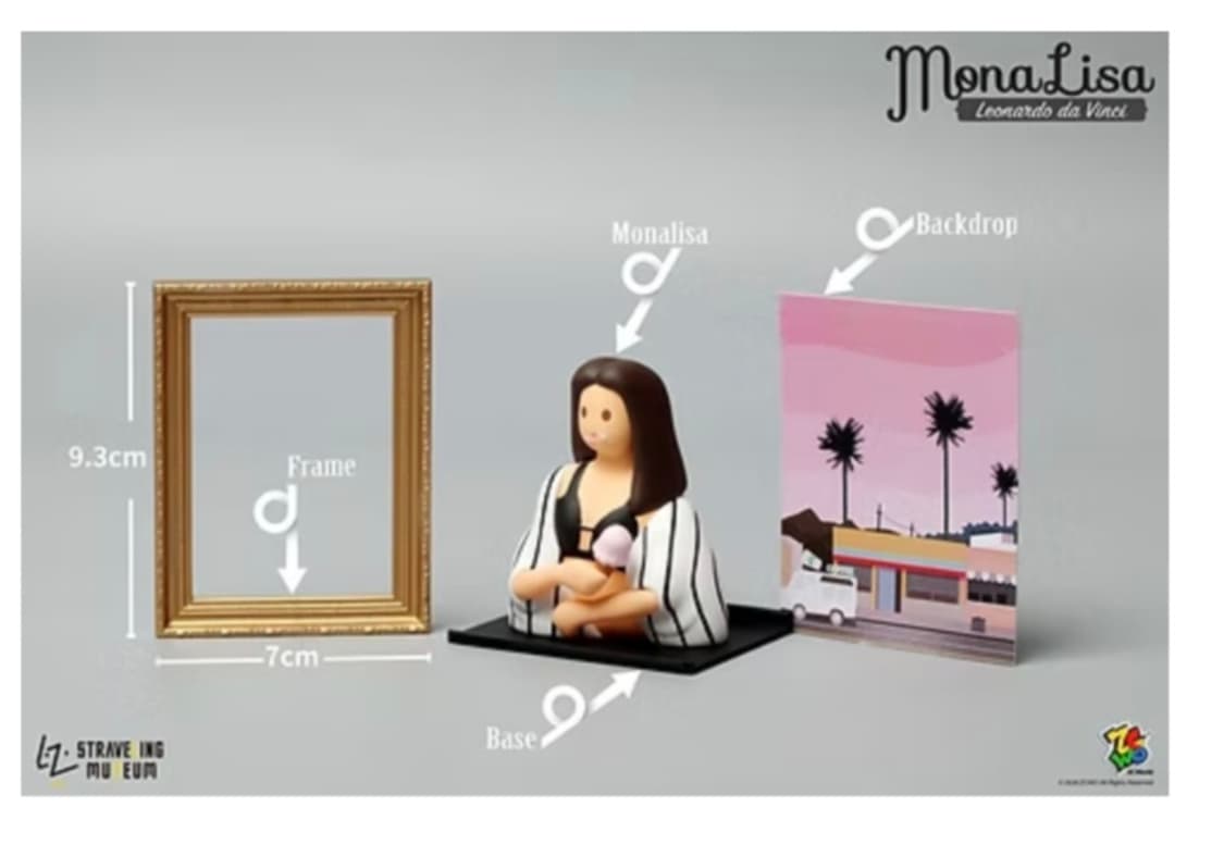 모나리자 피규어 상품이미지4