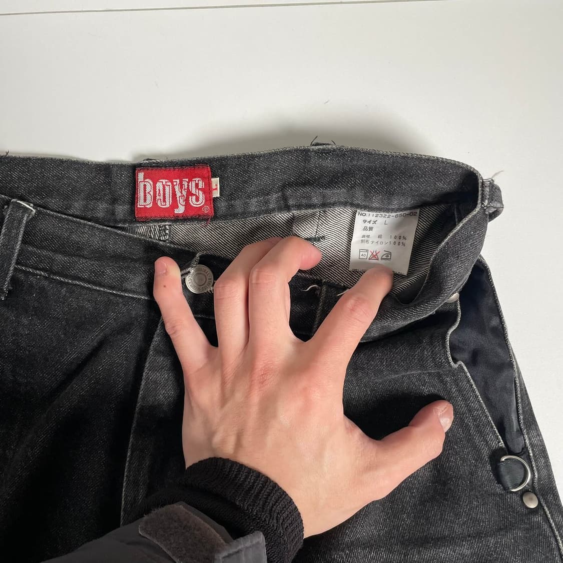 ba-tsu boys 나일론 패치 팬츠 상품이미지10