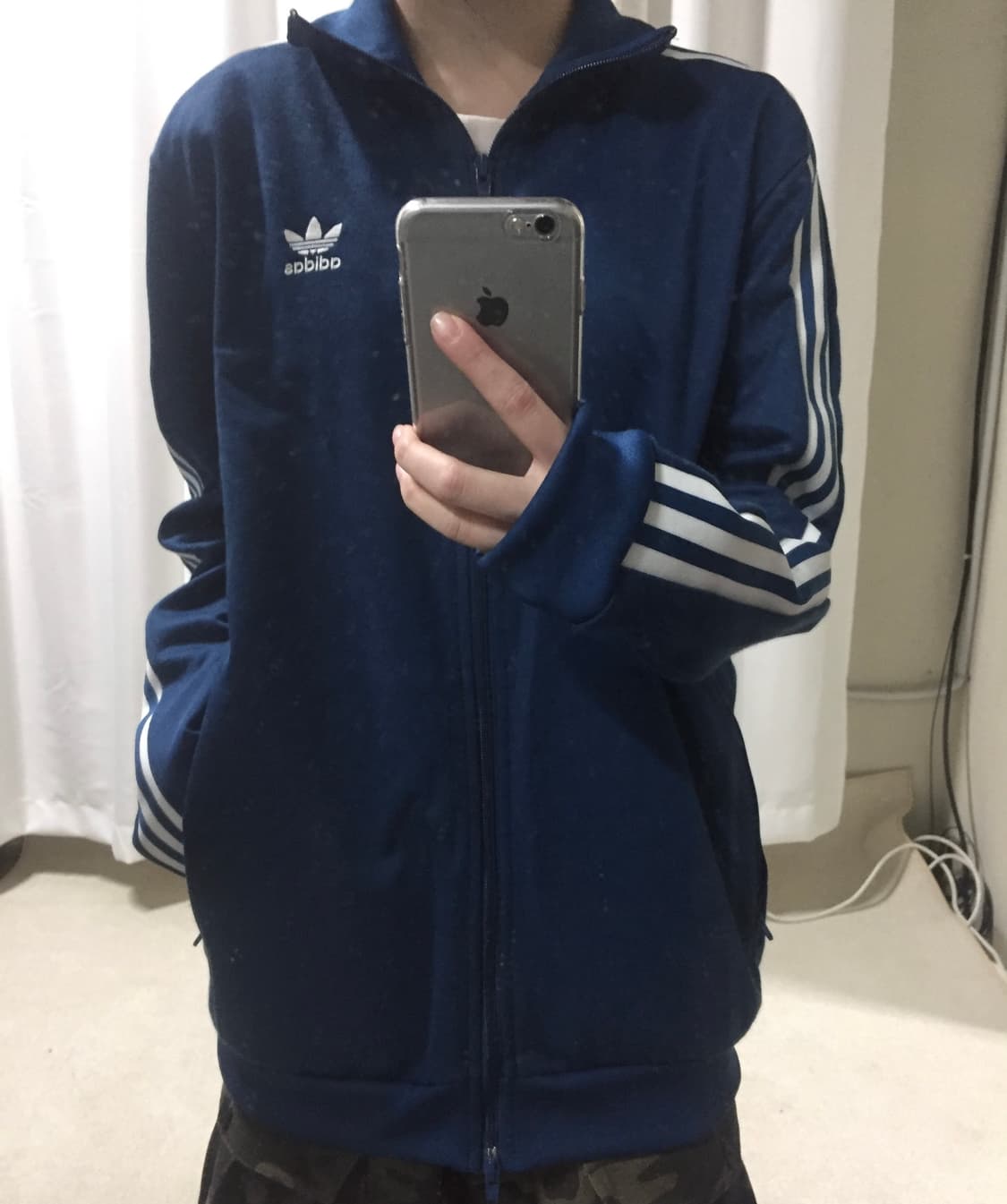 아디다스 네이비 베켄바우어 투웨이 져지 트랙탑 상품이미지1