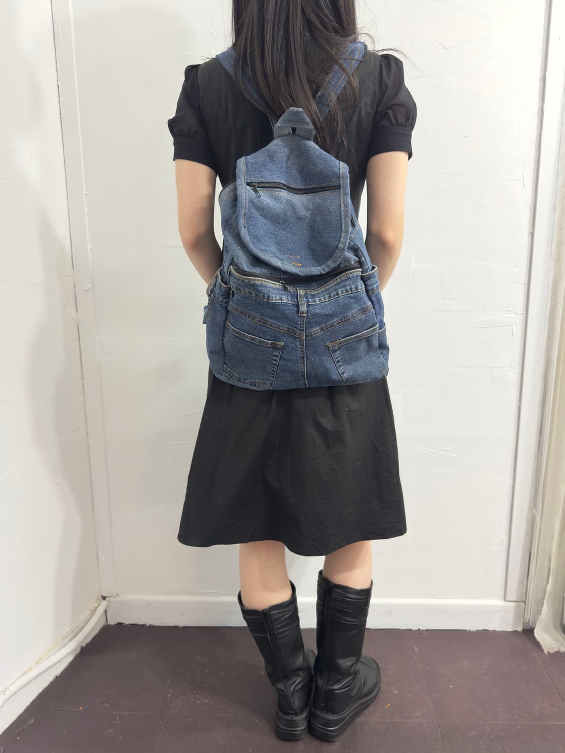 denim backpack 상품이미지3