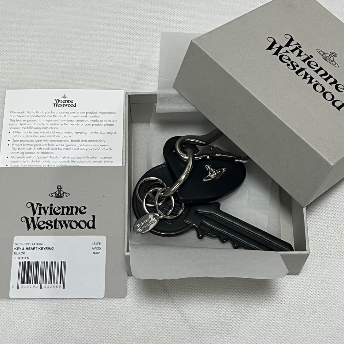 비비안웨스트우드 25fw 키&하트 키링 상품이미지4