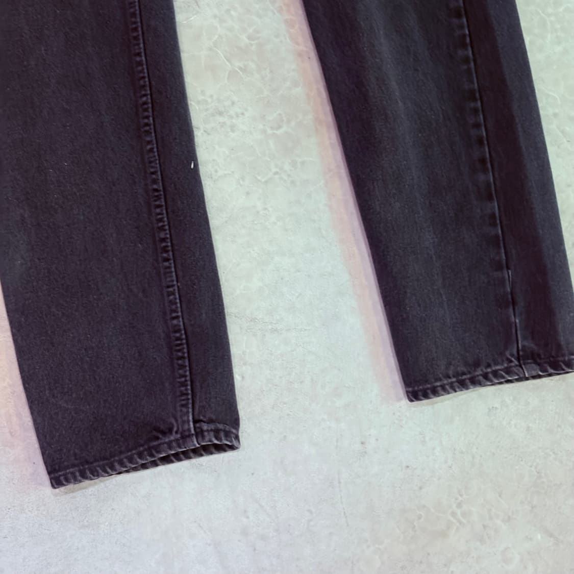 [36/36] USA 리바이스 505 오렌지탭 orange 흑청 블랙 상품이미지3