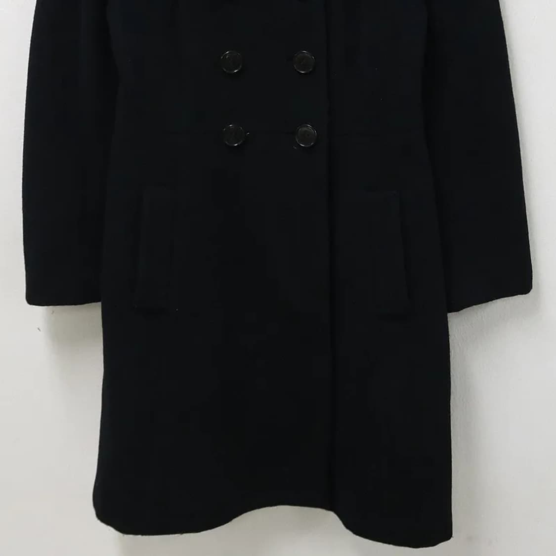 90'S 칼라거펠트 모헤어 더블 플레어 코트 61508 상품이미지4