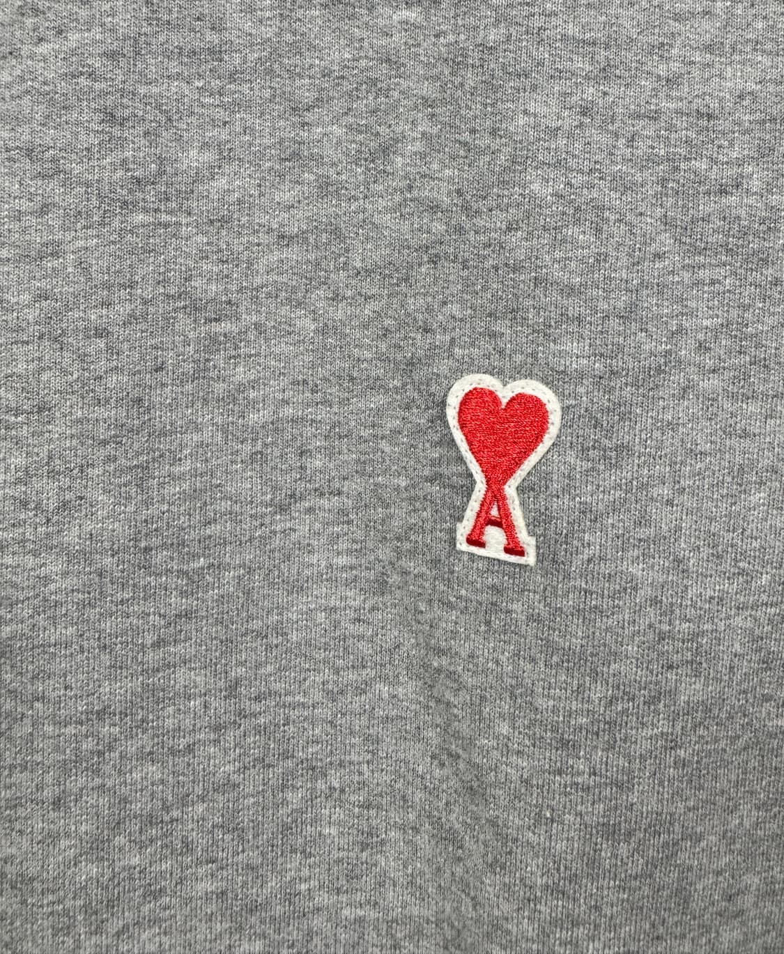 AMI PARIS 아미 레드하트 와펜 그레이 스웻셔츠 L 상품이미지3
