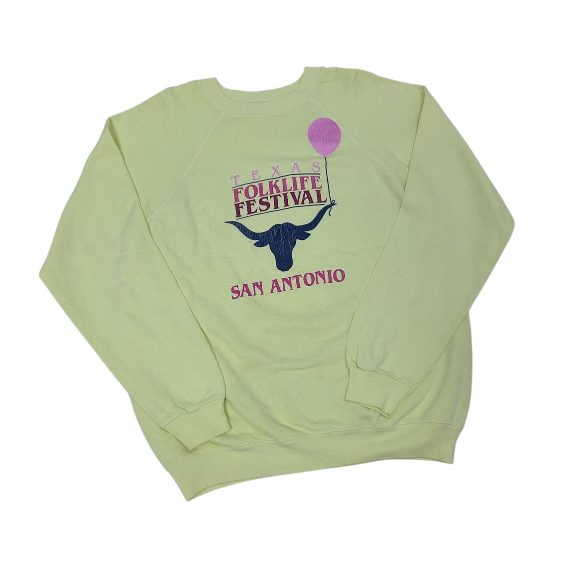 Hanes USA Texas Folklife Festival 스웻셔츠 상품이미지2