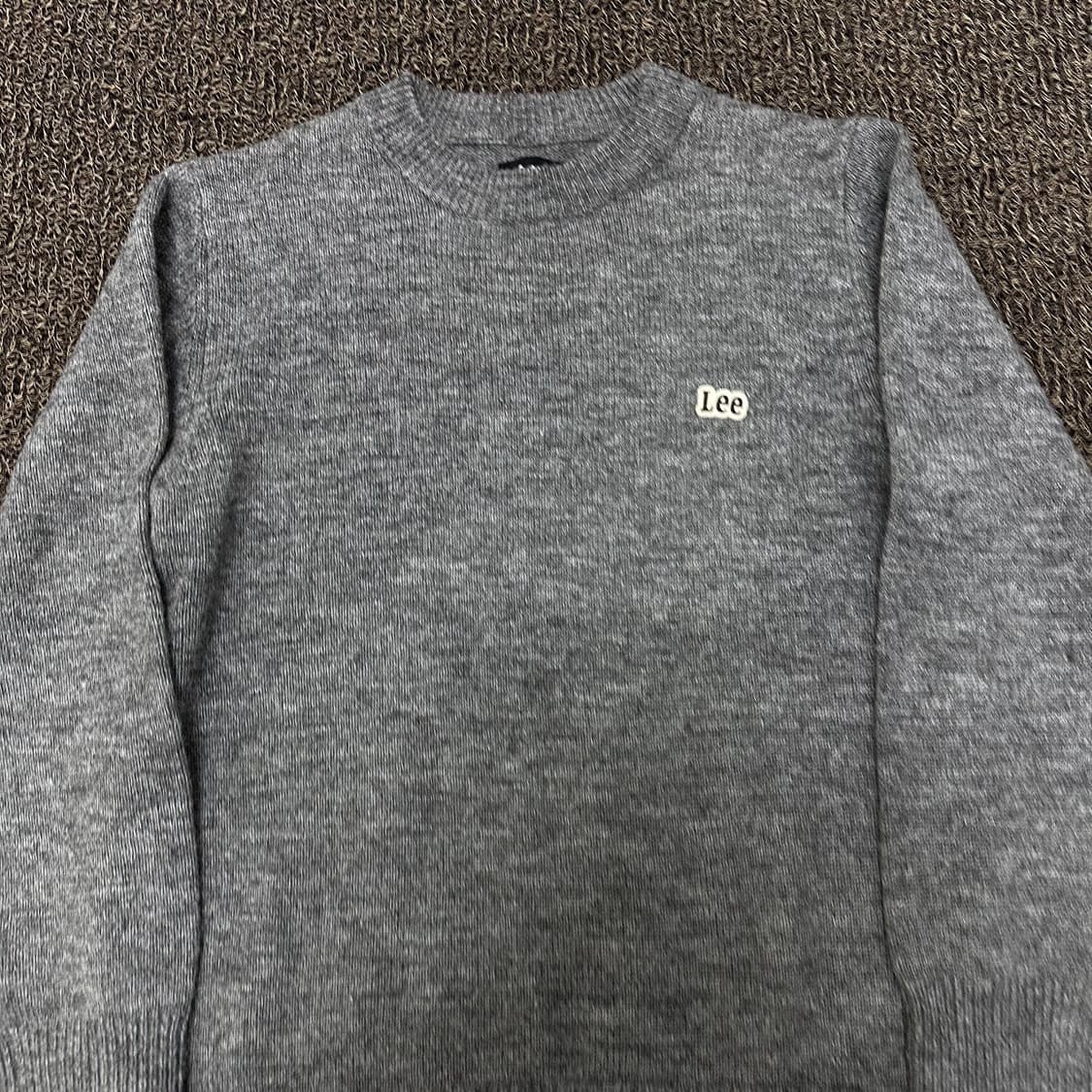 Lee 리 스웨터 니트 그레이 S 상품이미지2