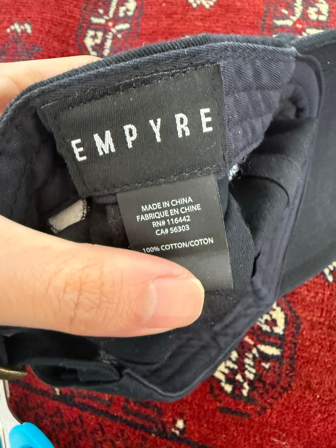 EMPYRE 사이키델릭 자수 볼캡  상품이미지6