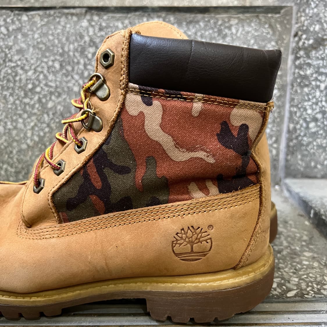팀버랜드 프리미엄 6인치 카모플라주 패널 부츠 상품이미지6