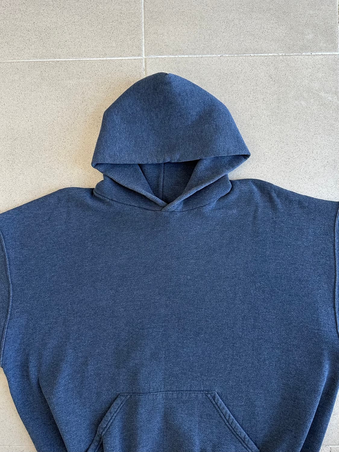 90s 빈티지 러셀 후드 블루그레이 XXL 상품이미지4