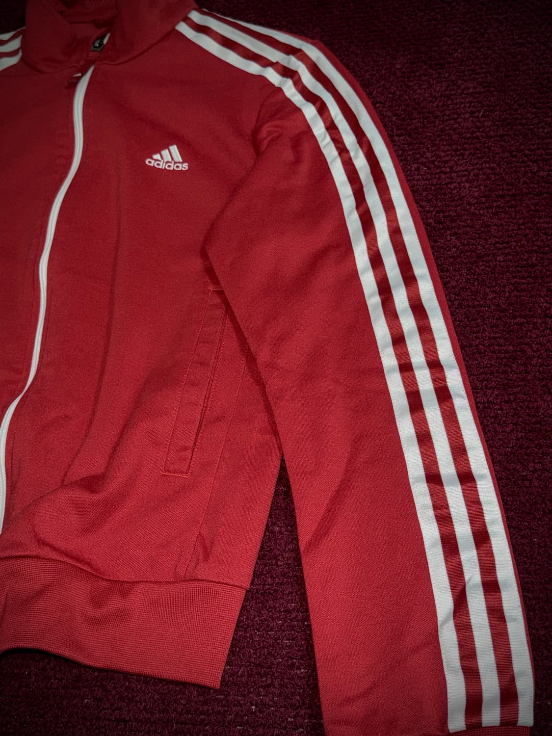 아디다스 화이트 라인 레드 트랙탑 져지 95 상품이미지5