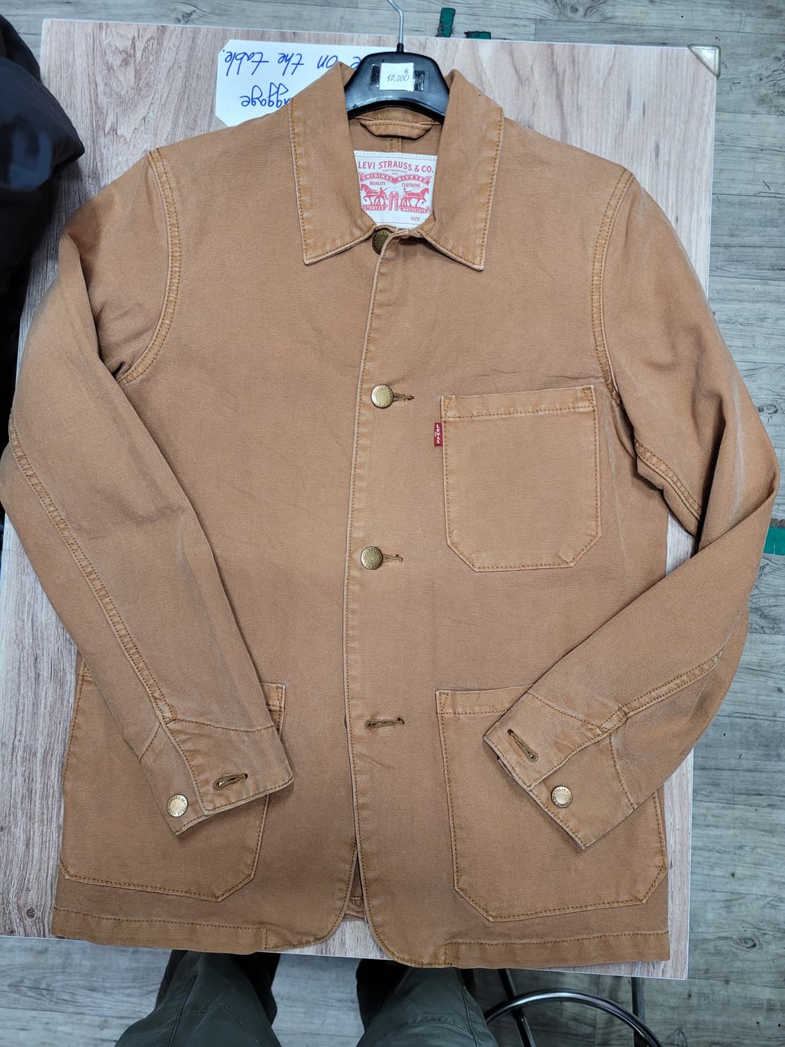 Levis 리바이스 브라운 워크 자켓 상품이미지1